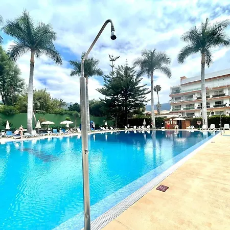 Estudio Con Vista A Estupenda Piscina, Cerca De La Playa En Puerto De La Cruz