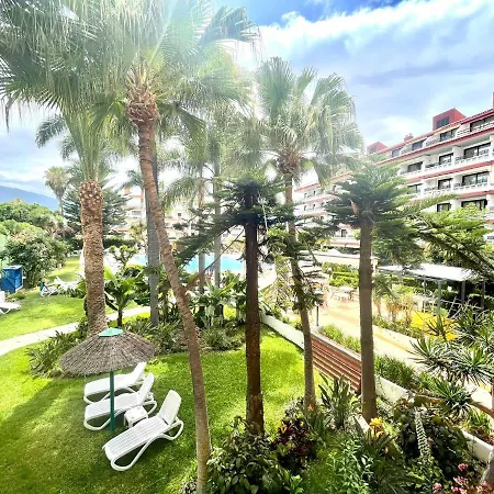 Estudio Con Vista A Estupenda Piscina, Cerca De La Playa En Puerto De La Cruz *