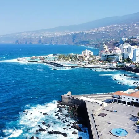 Estudio Con Vista A Estupenda Piscina, Cerca De La Playa En Puerto De La Cruz